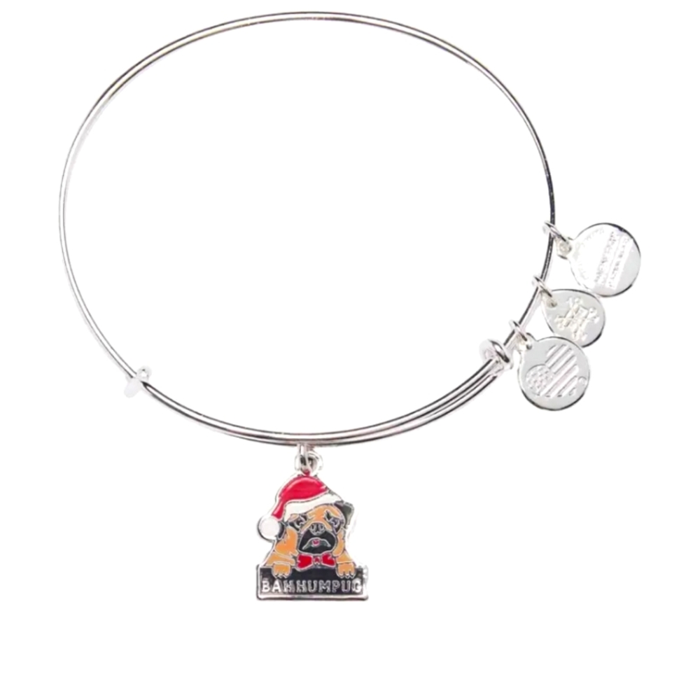 Authentic Alex & Ani Pug bracelet
